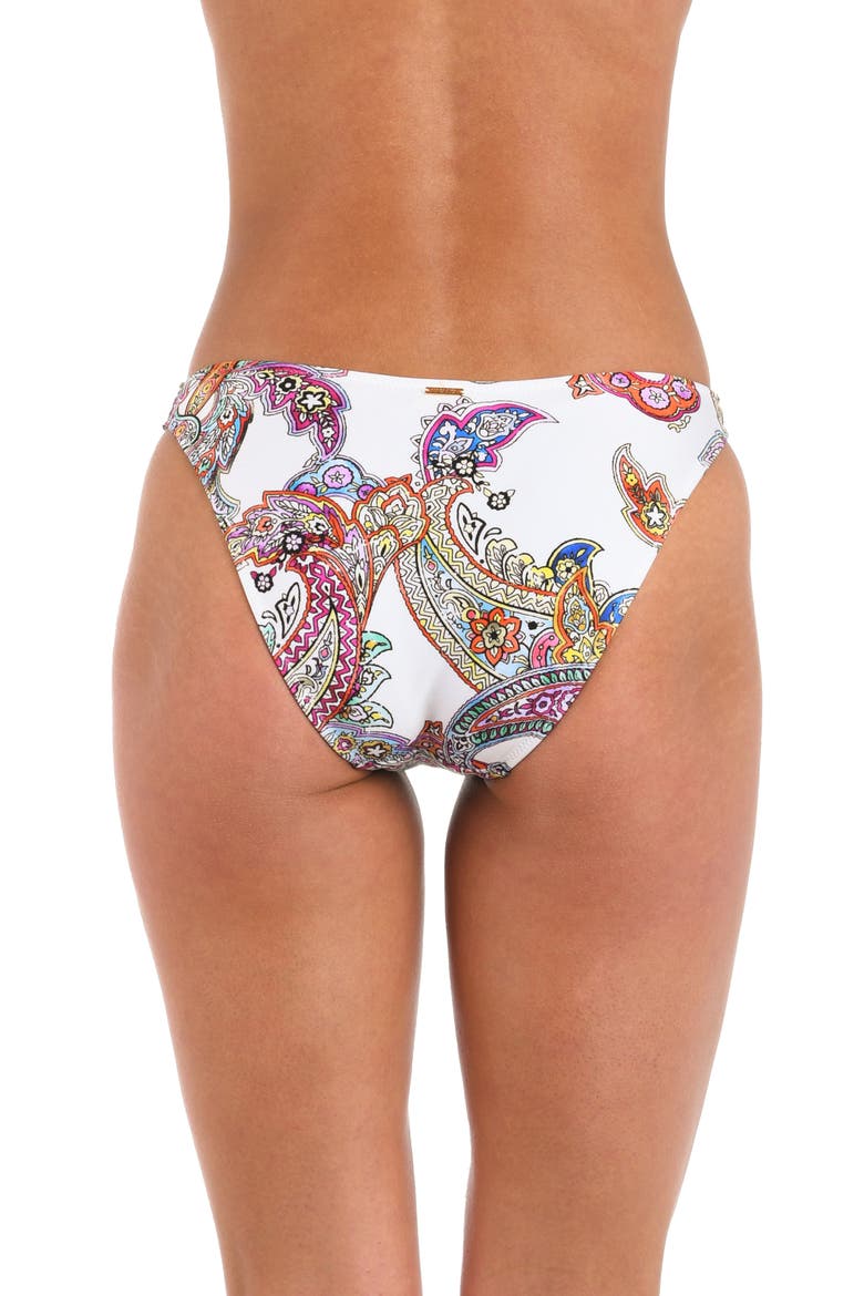 Jean Bright Paisley Scoop Bikini Bottoms, Alternate, color, MULTI