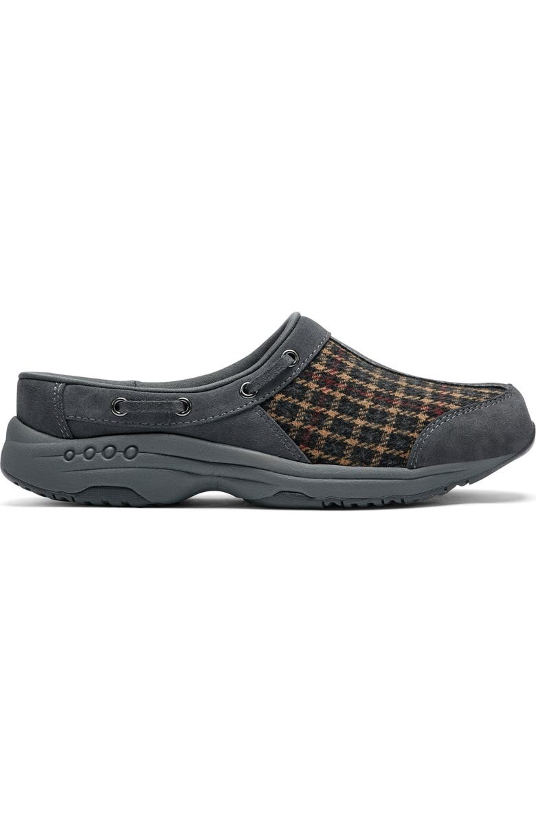 Easy Spirit Travelport Clog, Alternate, color, Dark Grey
