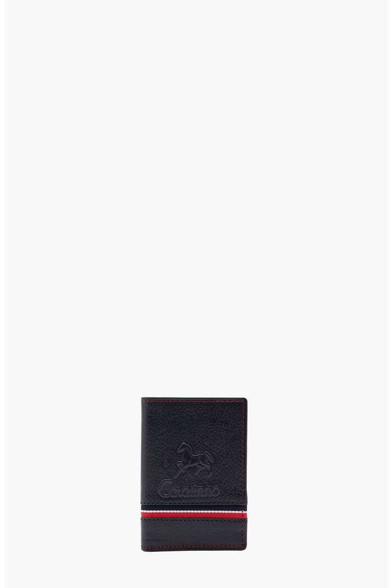 The Sailor Bifold Leather Wallet 533, Main, color, Navy
