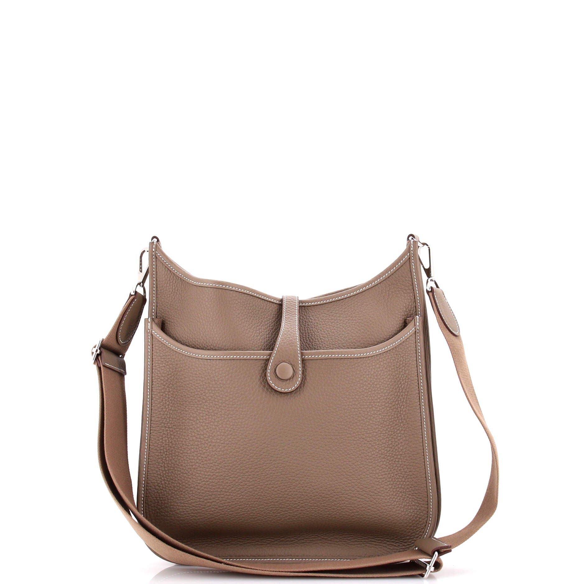 Pre-Owned Hermes Evelyne Bag Gen III Clemence PM, Alternate, color, 