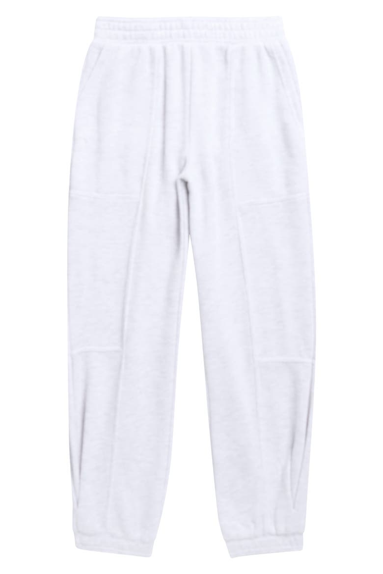 Kids' Barrel Joggers, Main, color, HEATHER GREY