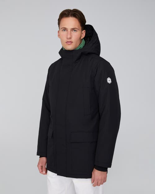 Quartz Co. Bennett | Hooded Insulated Winter Jacket In Black