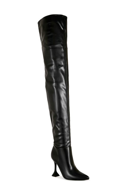 Azalea Wang Stephan Thigh High Boot In Black