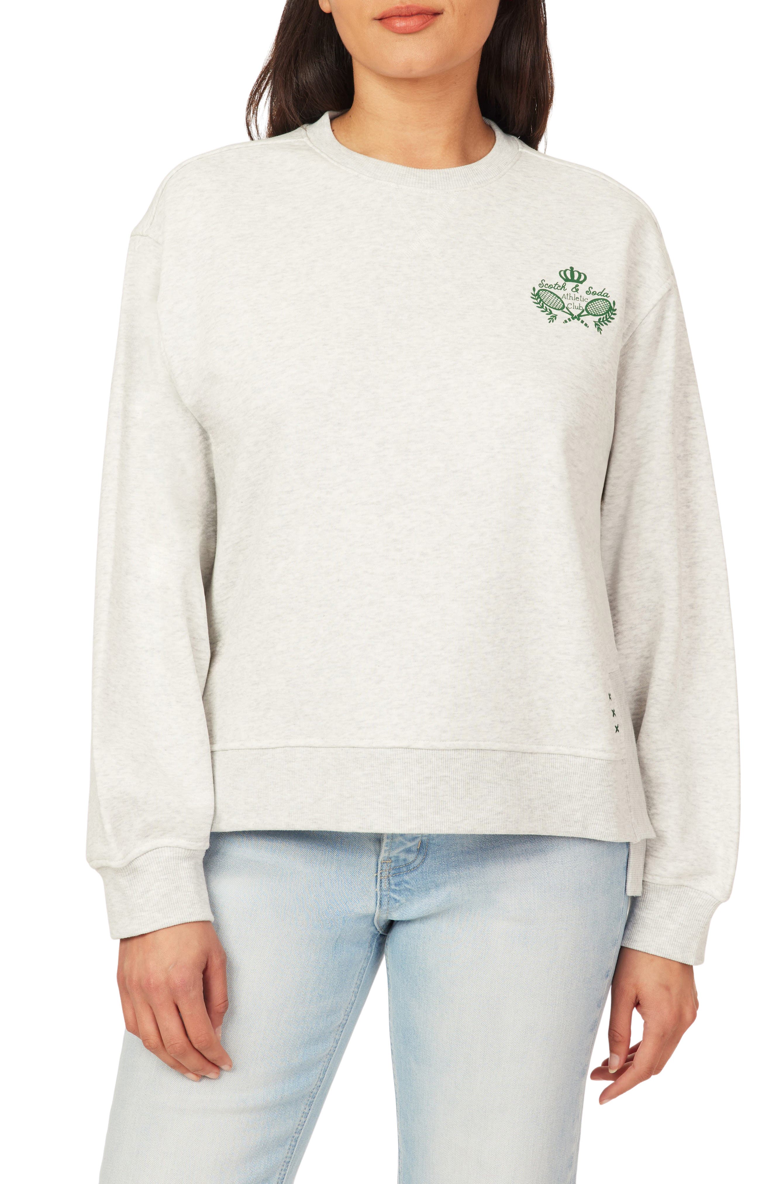 Scotch & Soda Oversize Side Vent Sweatshirt