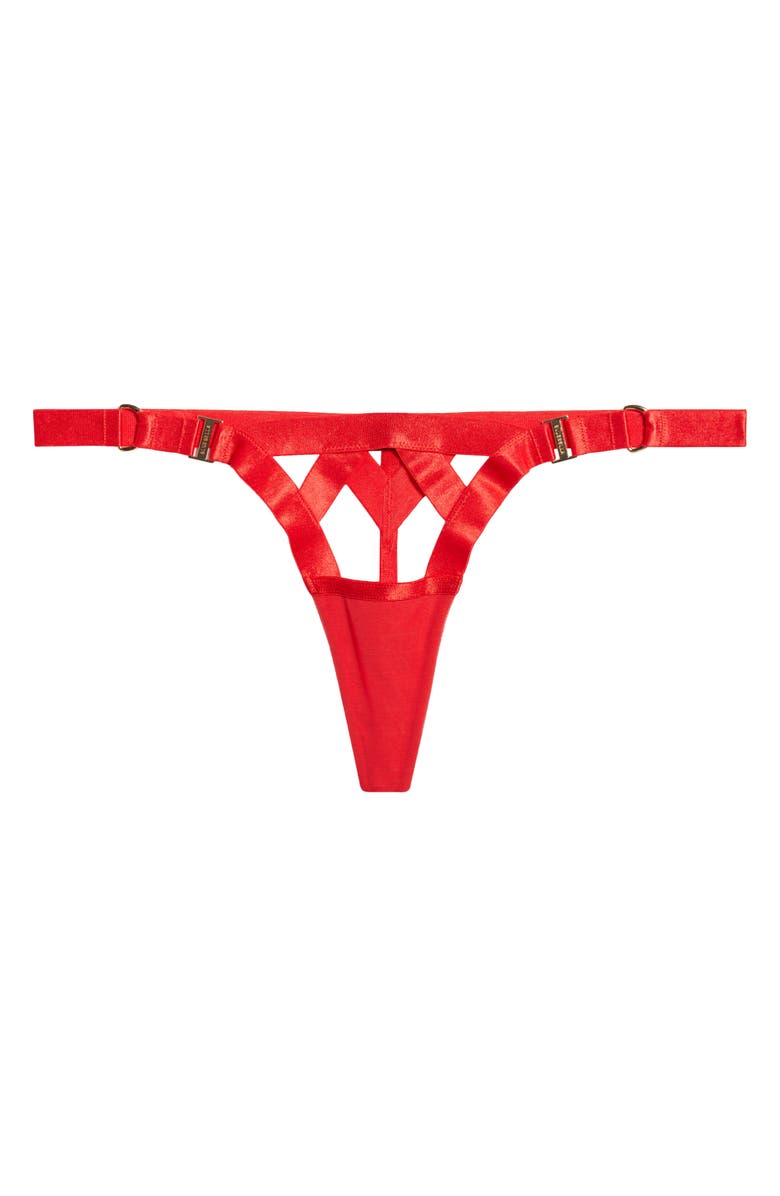 Bluebella Ariana Thong, Alternate, color, Red