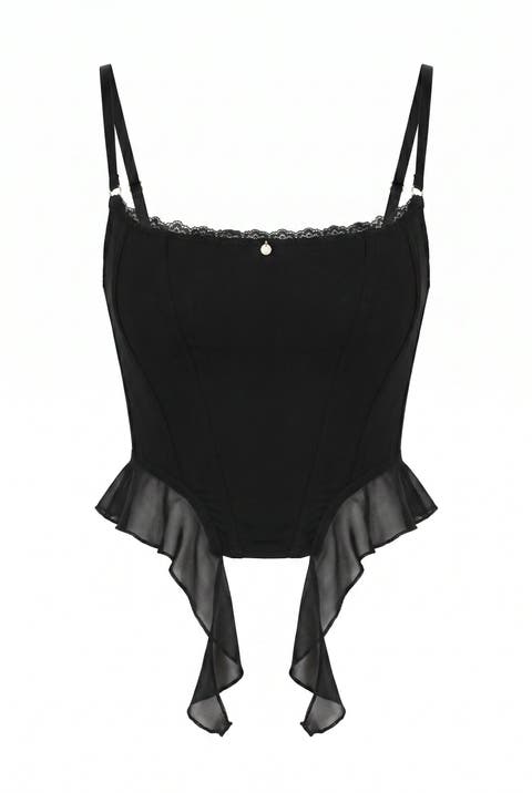 Bianca Microfiber Corset