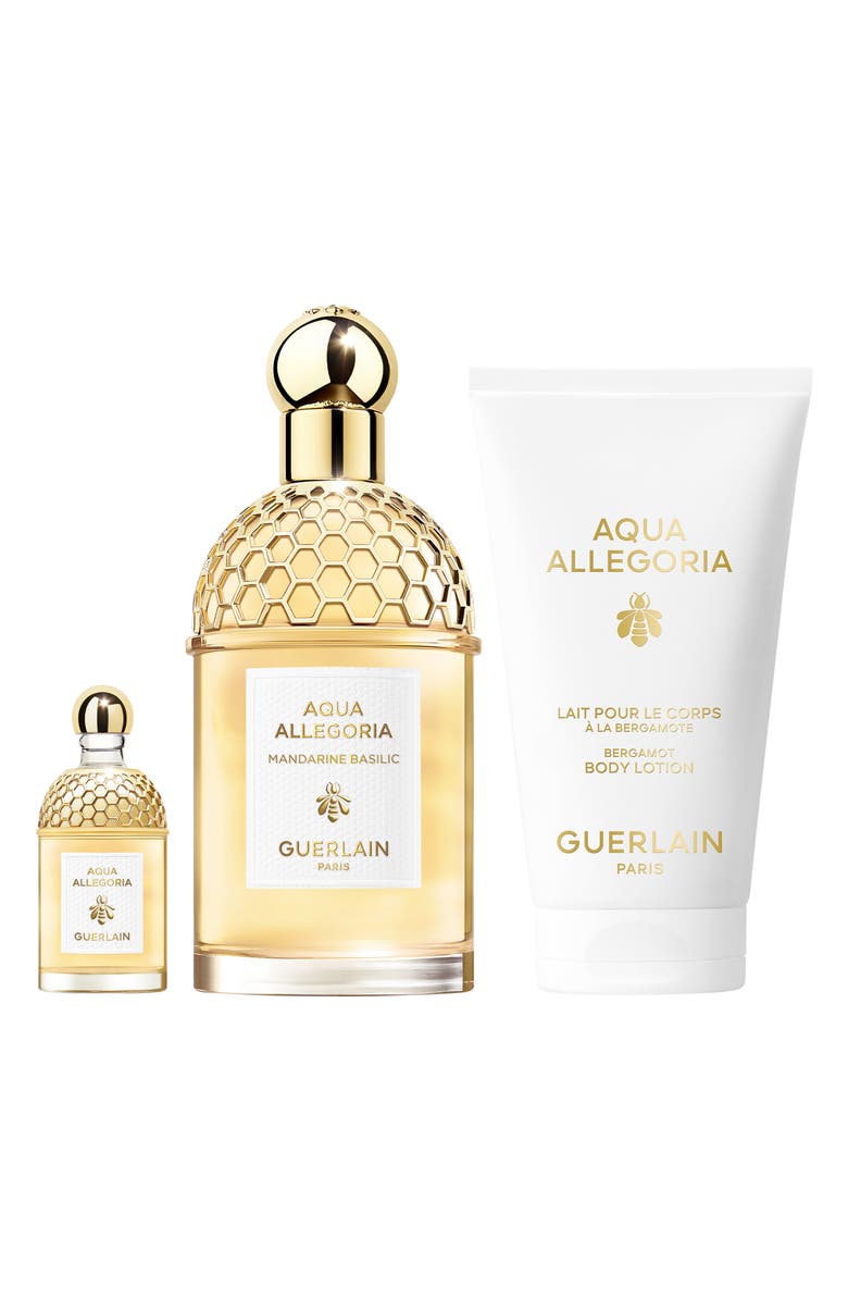 Guerlain Aqua Allegoria Mandarine Basilic Eau de Toilette 3-Piece Gift Set, Main, color, 