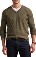 Polo Ralph Lauren Big & Tall V-Neck Merino Wool Sweater