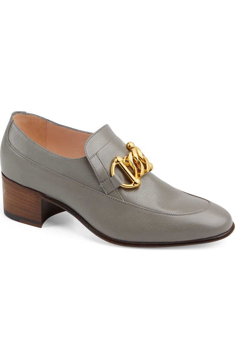 Gucci Ebal Chain Loafer Pump, Main, color,