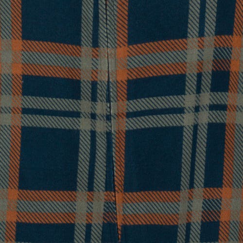 Modern Moments™ By Gerber Hacci Comfort Unionsuit In Navy Plaid