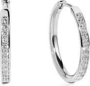 Monica Vinader Essential Lab Grown Diamond Hoop Earrings