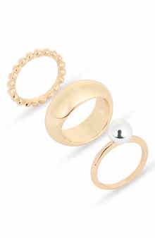 NORDSTROM RACK Set of 3 Rings