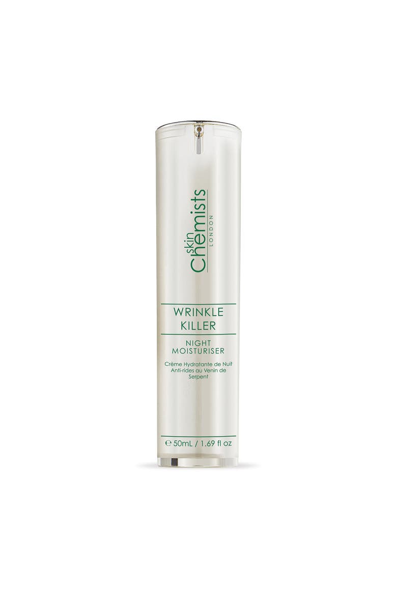 Wrinkle Killer 1% Syn-Ake Night Moisturiser 50ml, Main, color, White