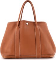 Pre-Owned Hermes Garden Party Tote Leather 36