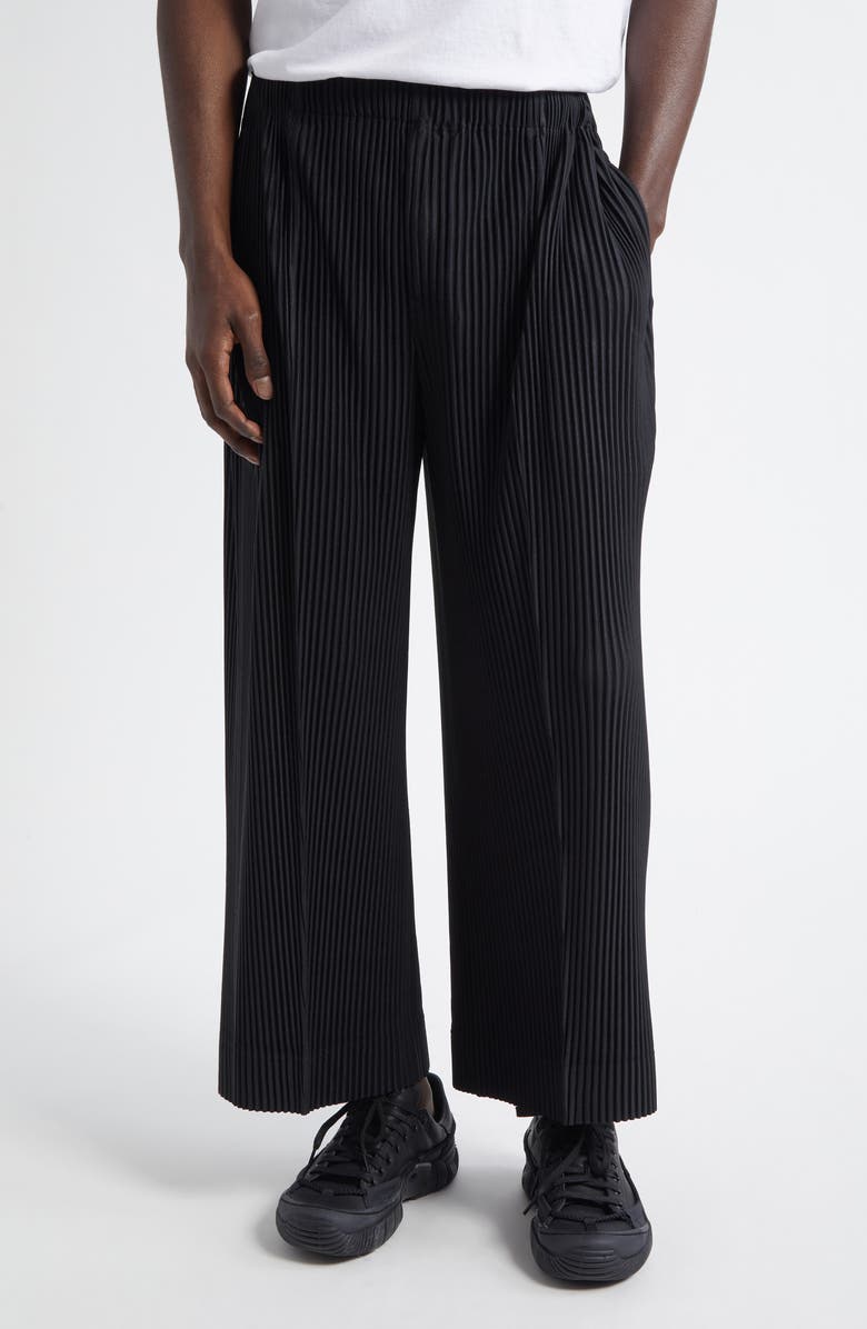 Homme Plissé Issey Miyake Monthly Colors February Pleated Wide Leg Pants, Main, color, 