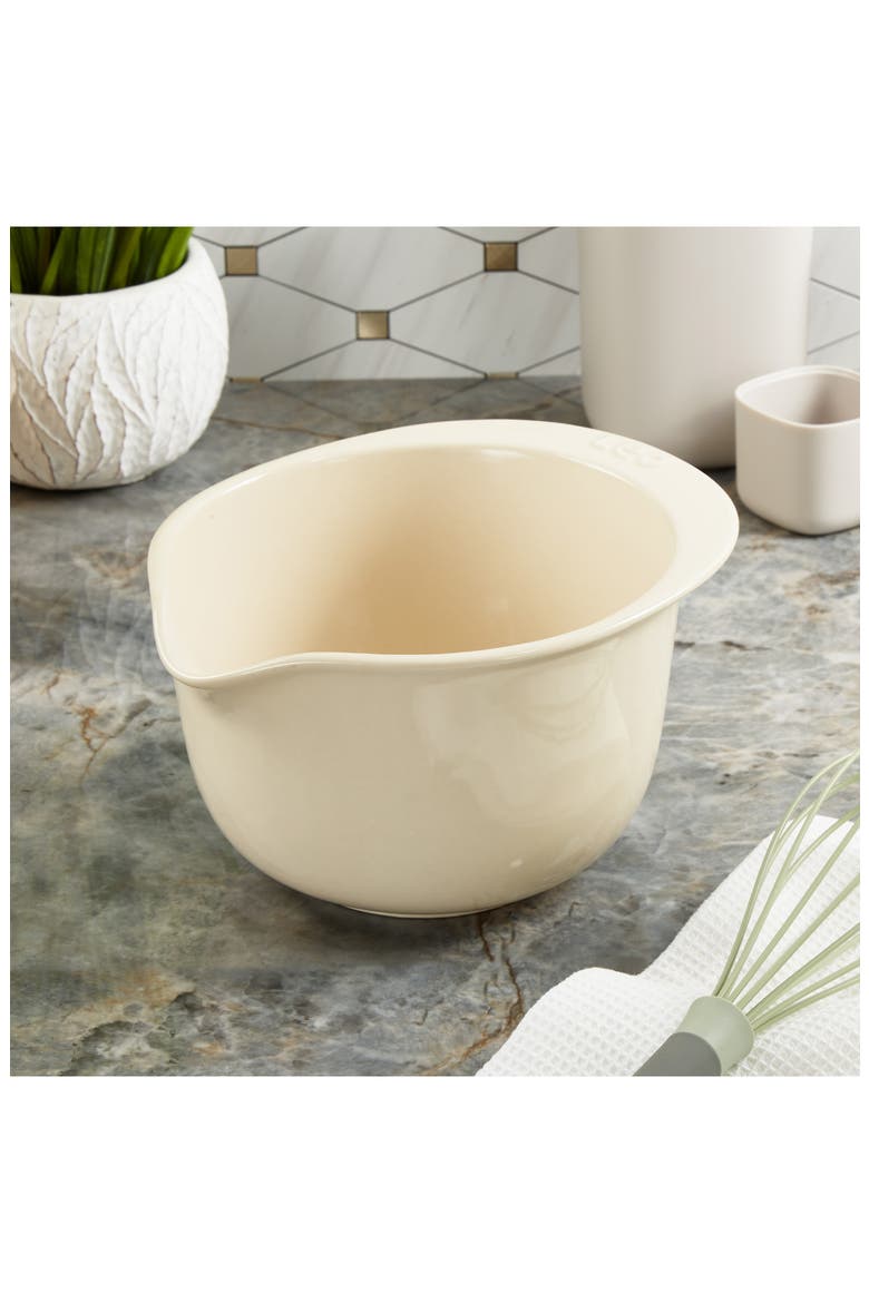 Leo Balance 2.3-Quart Ceramic Mixing Bowl, Alternate, color, MOONBEAM