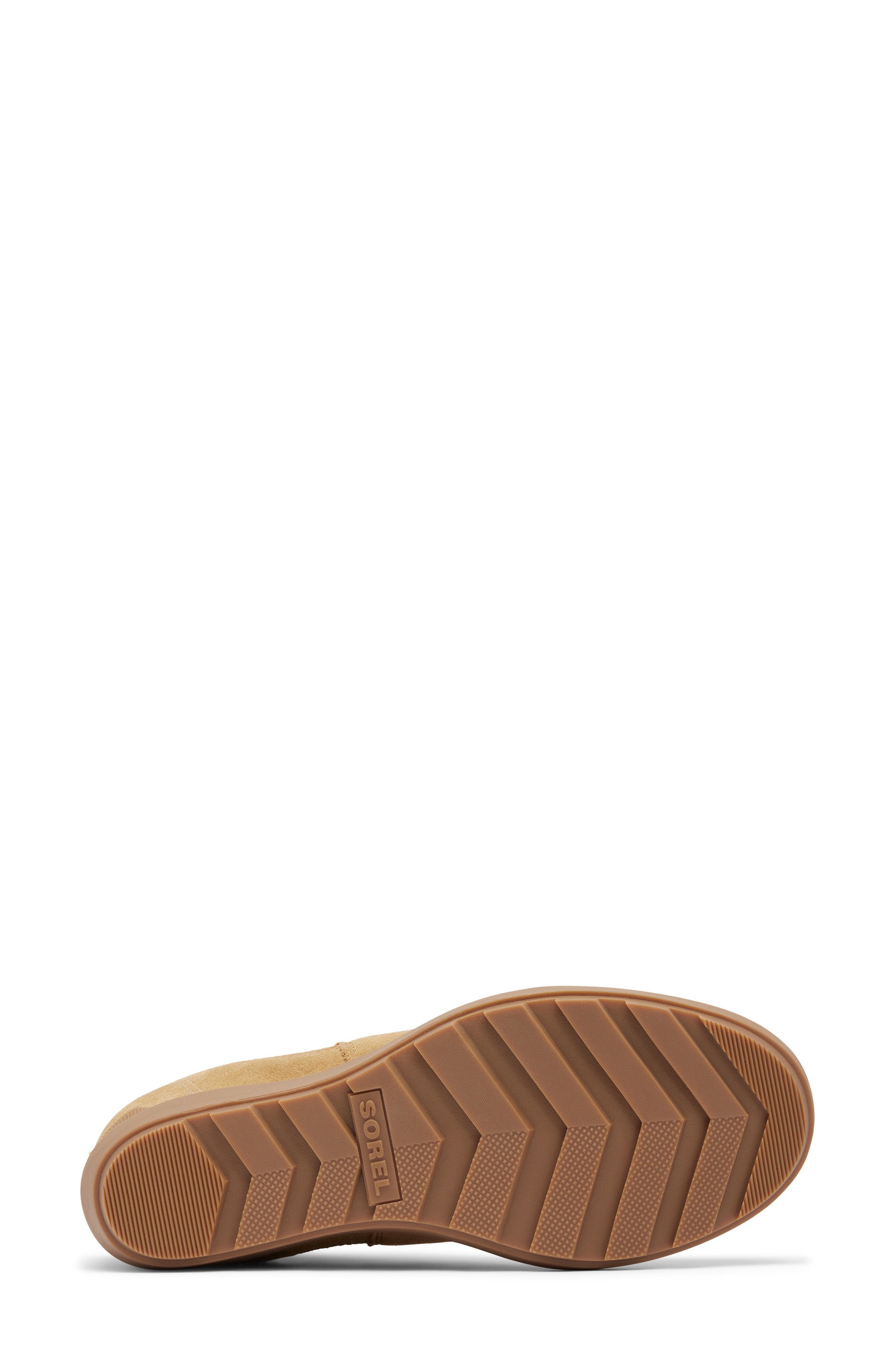 Evie II Waterproof Chelsea Bootie, Alternate, color, CARIBOU BUFF/ GUM 10