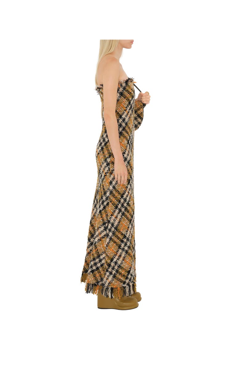 Burberry Check Wool Blend Dress, Alternate, color, 