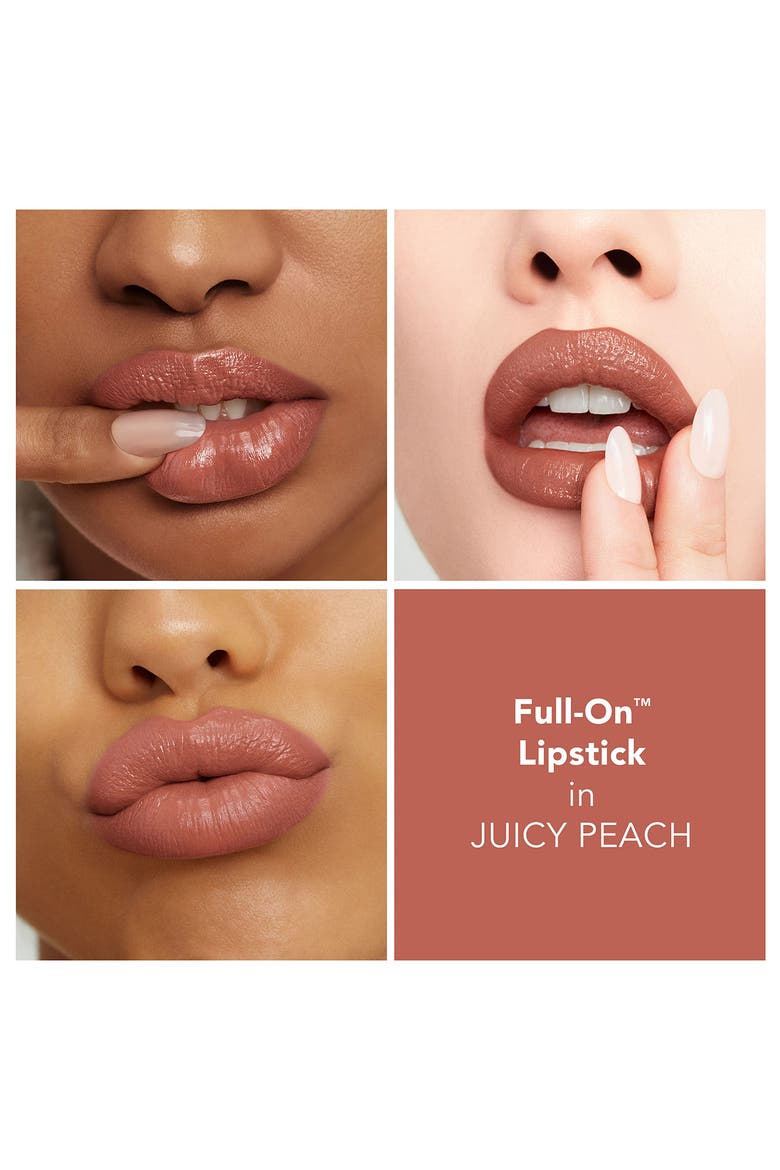 Full-On™ Satin Lipstick, Alternate, color, JUICY PEACH