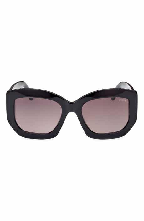 54mm Geometric Sunglasses