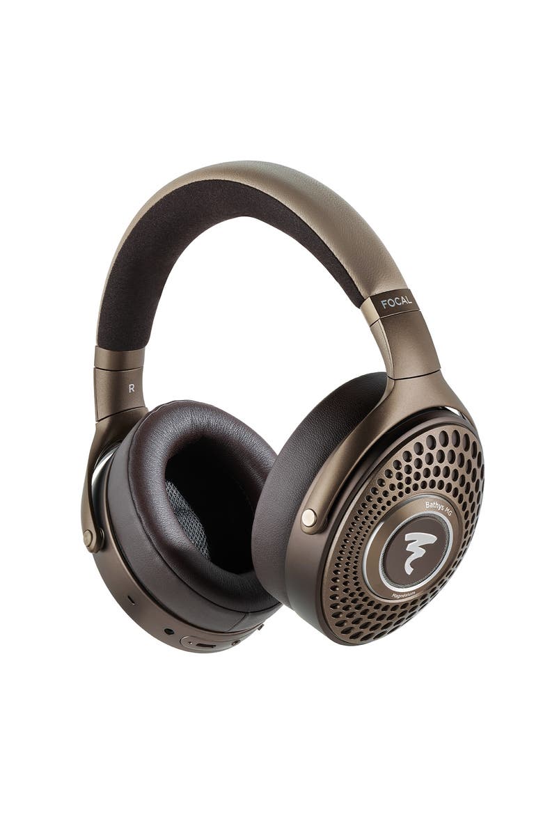Bathys MG Over-Ear Wireless Headphones with Active Noise Cancellation, Main, color, Gold