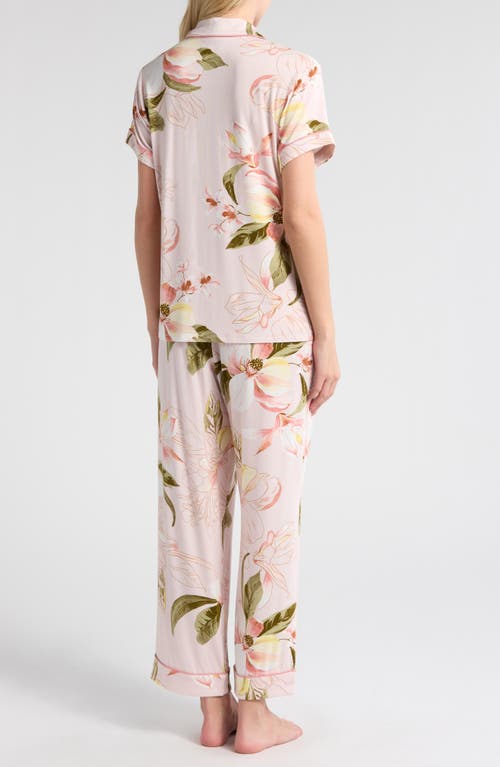 Nordstrom Moonlight Eco Crop Pajamas In Purple