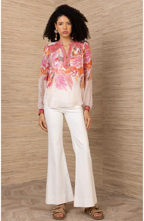 Delphine Chiffon Top