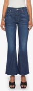 MOTHER Lil Weekender High Waist Flare Jeans