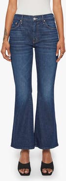 MOTHER Lil Weekender High Waist Flare Jeans