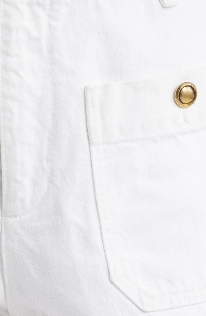 FRAME The Cruise Denim Shorts, Alternate, color, White