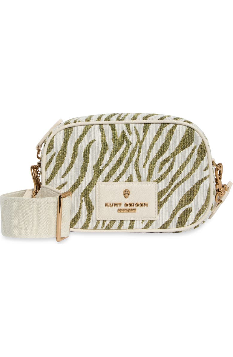 Kurt Geiger London Chiswick Camera Crossbody Bag, Alternate, color, Open Green