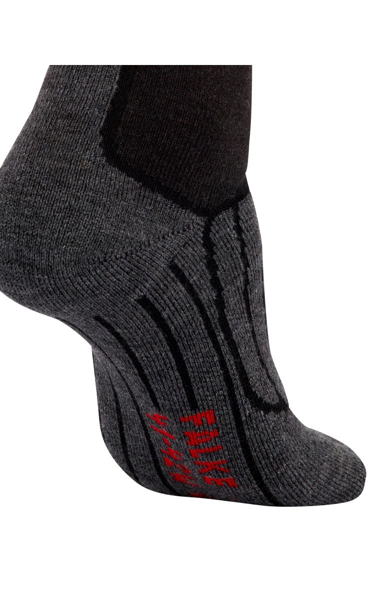 Falke SK2 Intermediate Wool Ski Socks, Alternate, color, Black-Mix