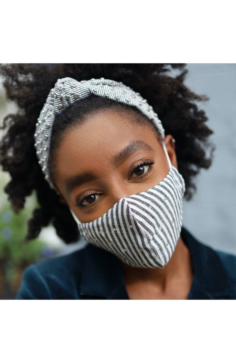 Lele Sadoughi Assorted 3-Pack Adult Face Masks, Alternate, color, 