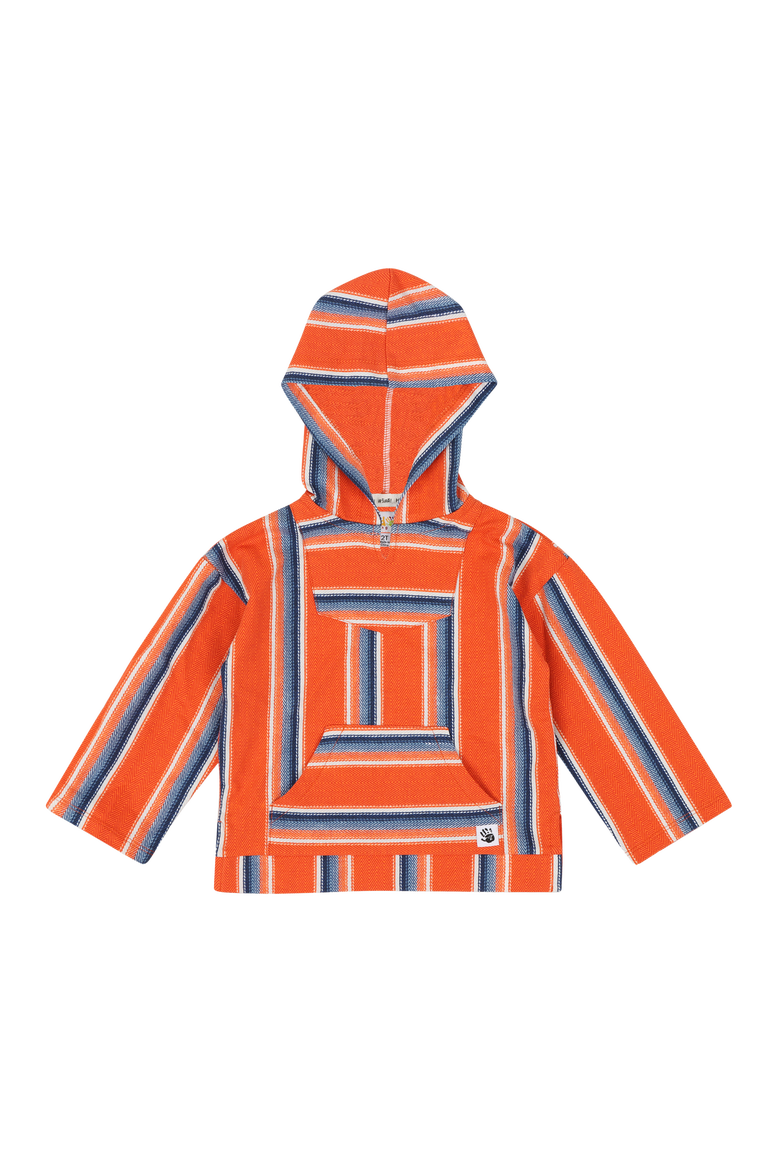 Kids Baja Hoodie, Main, color, Baja Stripe Auburn
