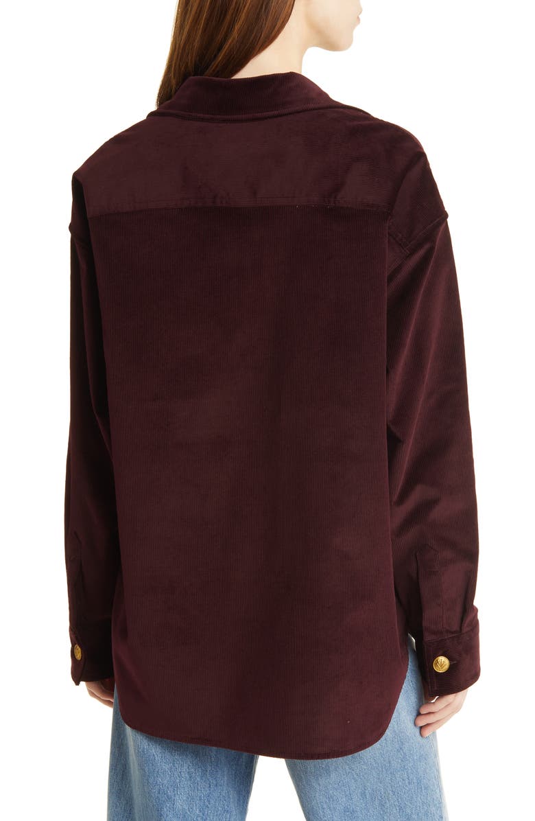 rag & bone Lory Corduroy Shirt Jacket, Alternate, color,