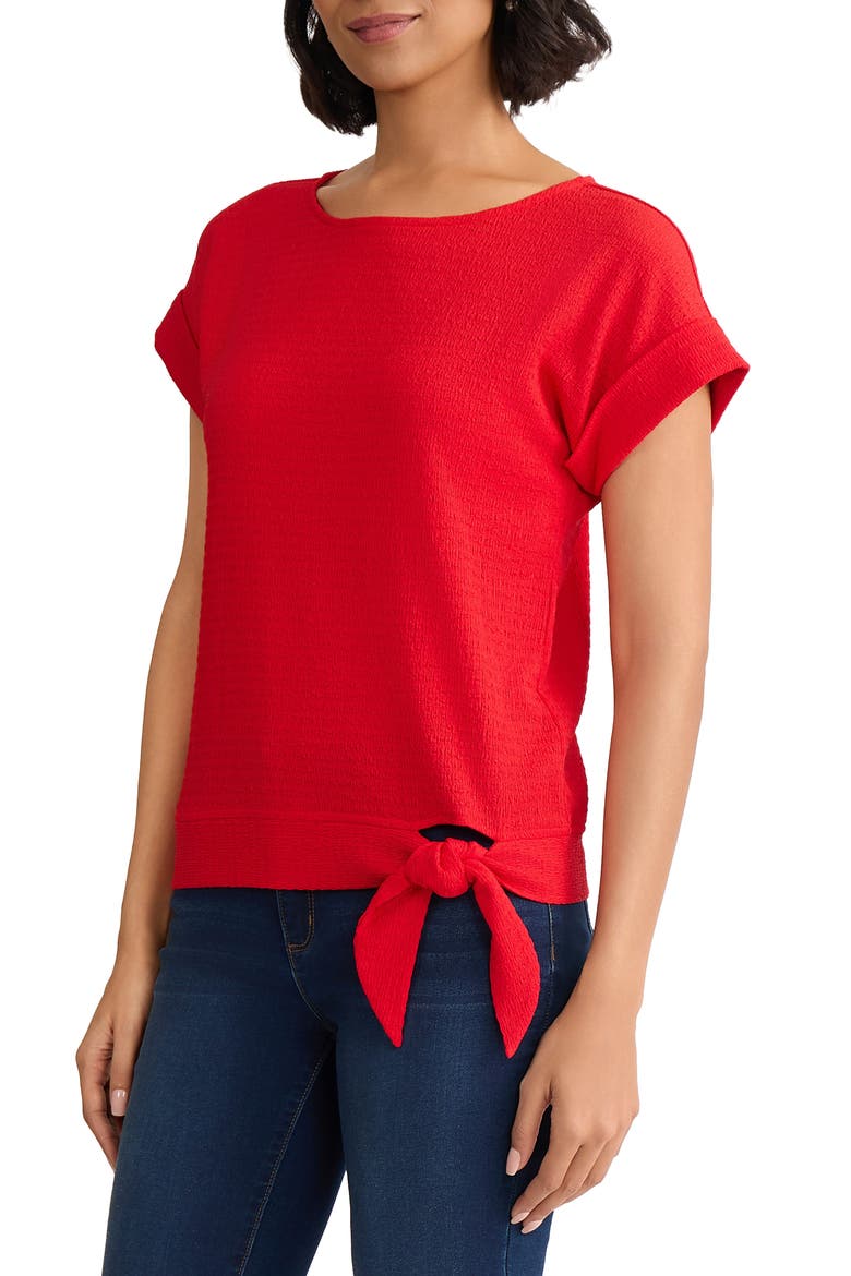 Texture Dolman Top, Alternate, color, ROUGE