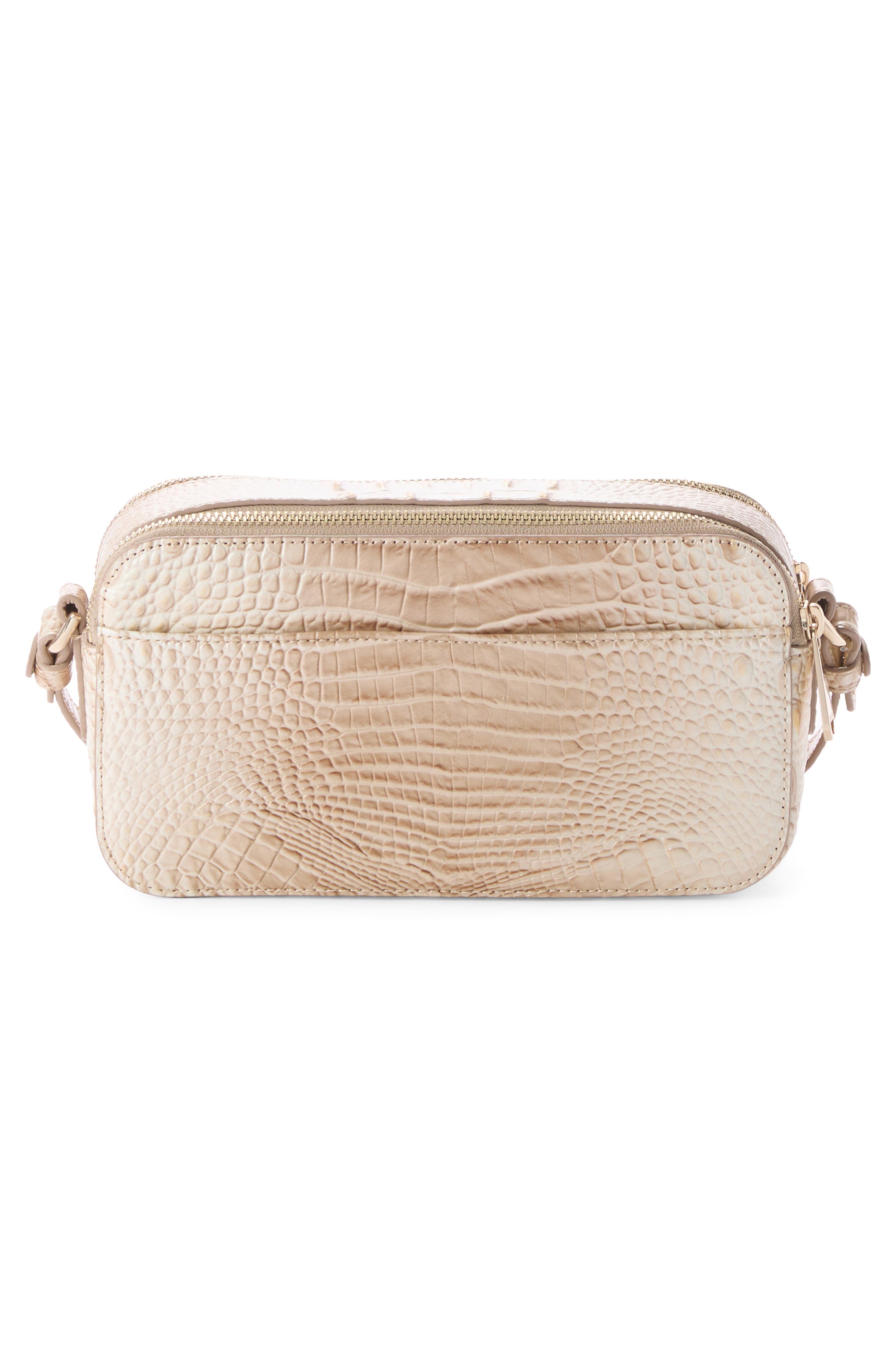 Danica Croc Embossed Leather Crossbody Bag, Alternate, color, CONTOUR