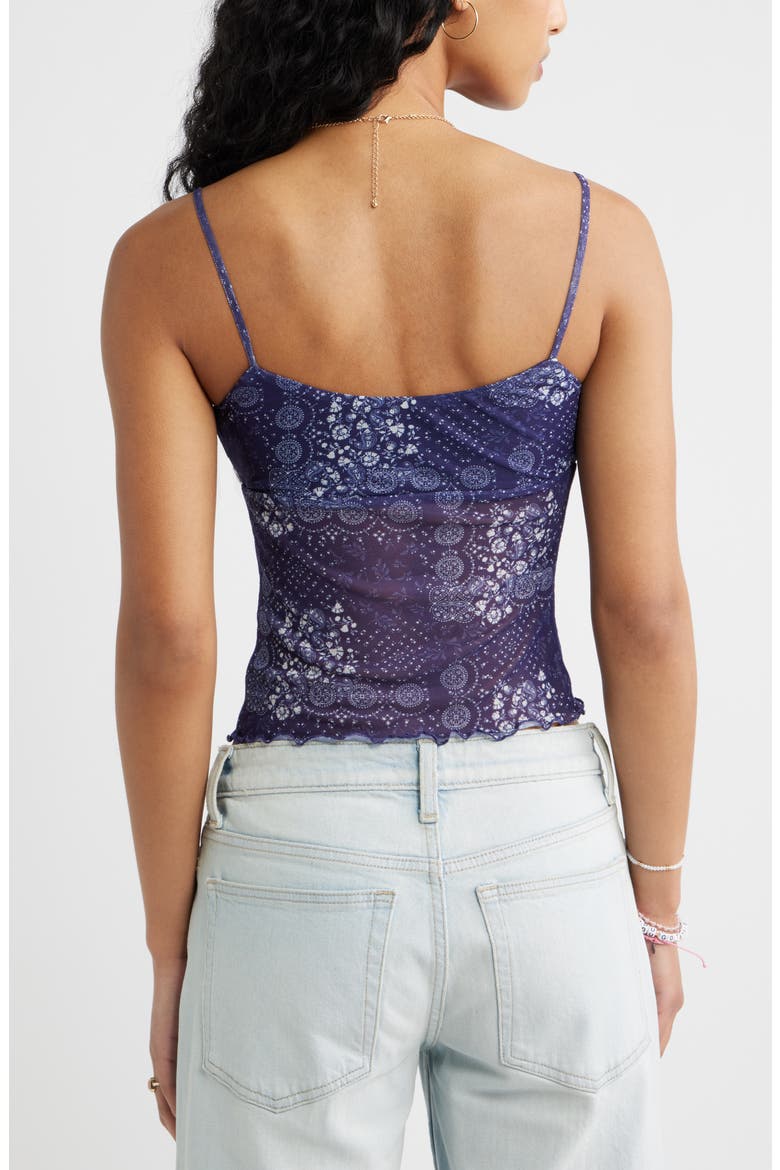Mesh Camisole, Alternate, color, BLUE PENNY PAISLEY