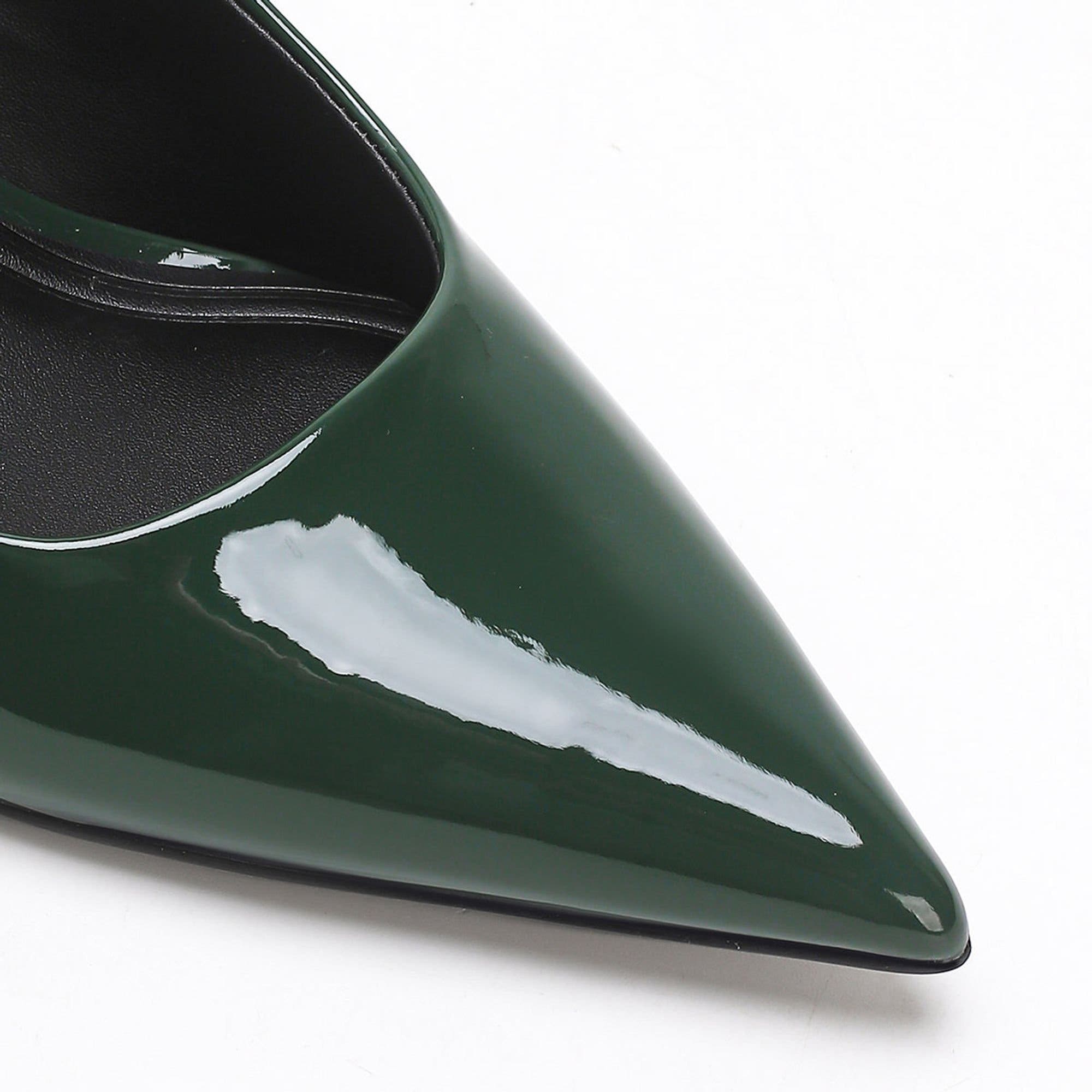 Emma Heels, Alternate, color, Dark Green
