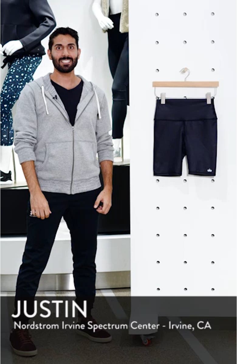 Alo High Waist Biker Shorts, sales video thumbnail