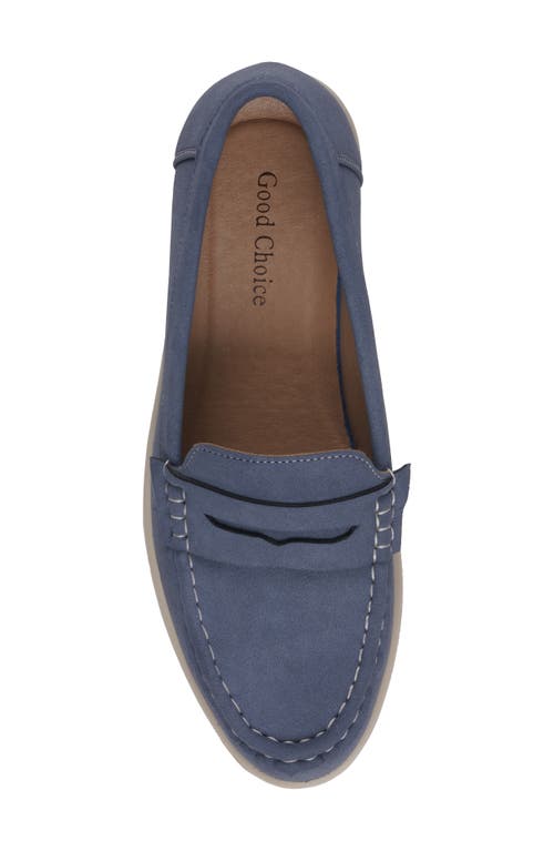 Gc Shoes Fallon Penny Loafer In Blue