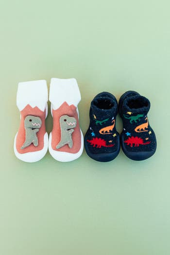 Toddler Boy Sock Shoes - Dinos