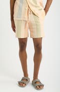 MAVRANS Sliced Knit Shorts
