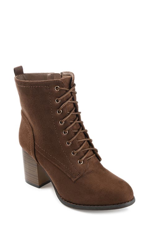 JOURNEE Baylor Lace-Up Boot (Women)