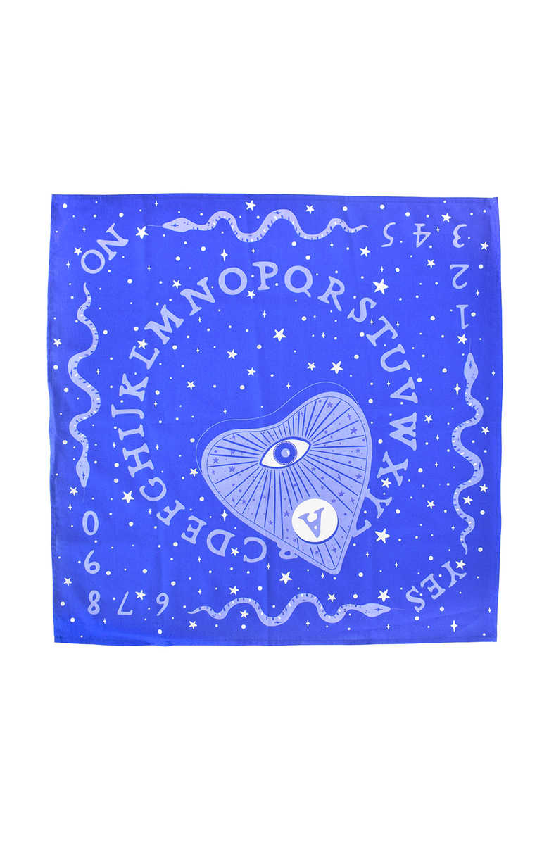 Jollity & Co. Coven Halloween Bandana, Main, color, Purple