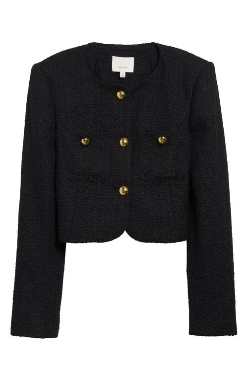 Cinq À Sept Cinq A Sept Auden Tweed Jacket In Black
