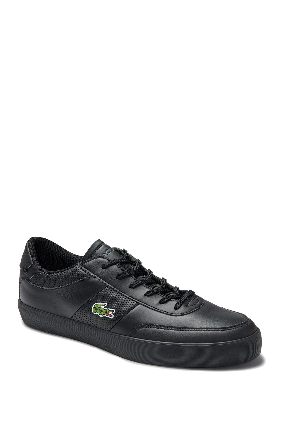 Lacoste Court Master Leather Sneaker, Main, color, 