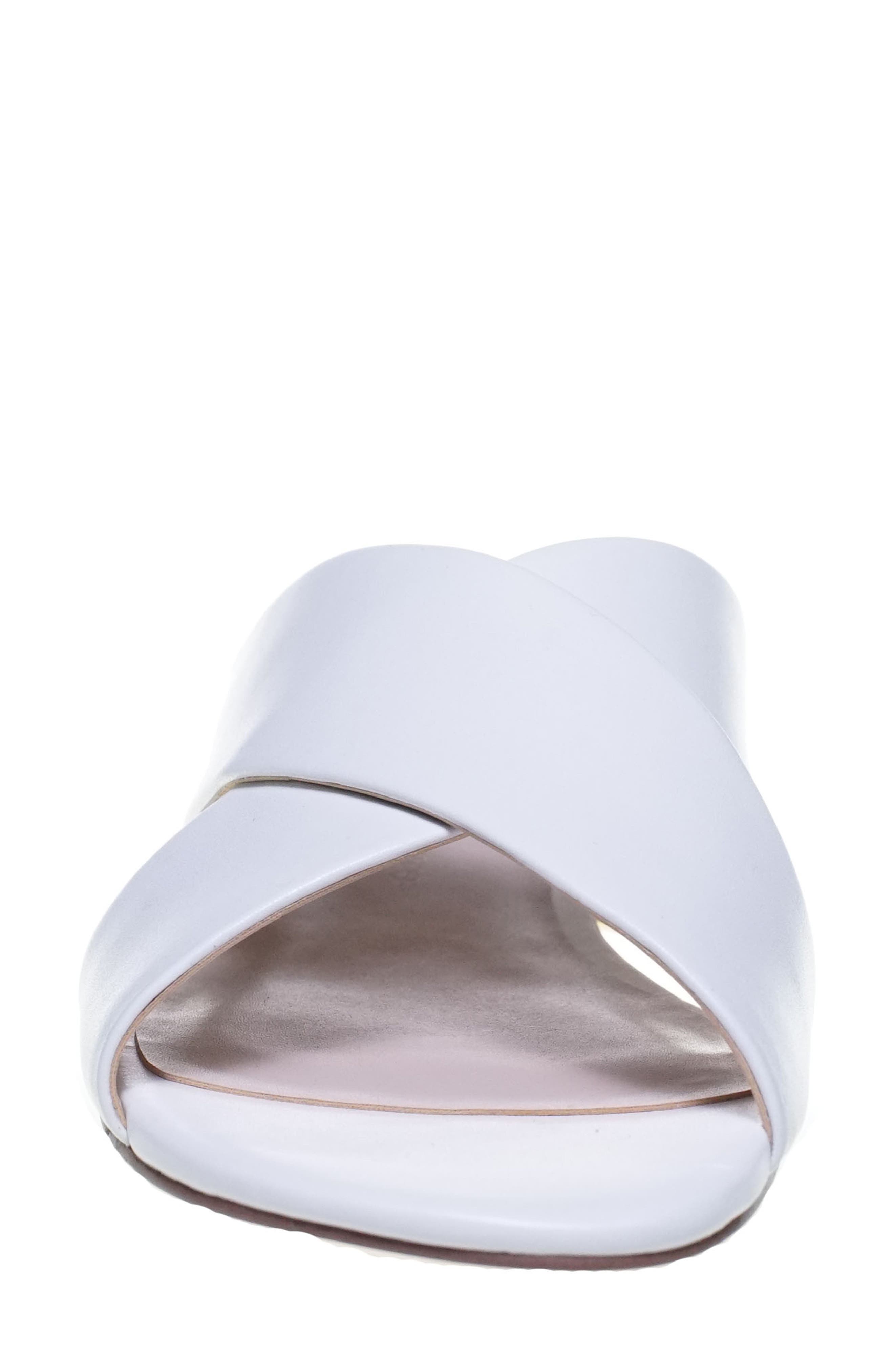 Yesenia Sandal, Alternate, color, WHITE LEATHER