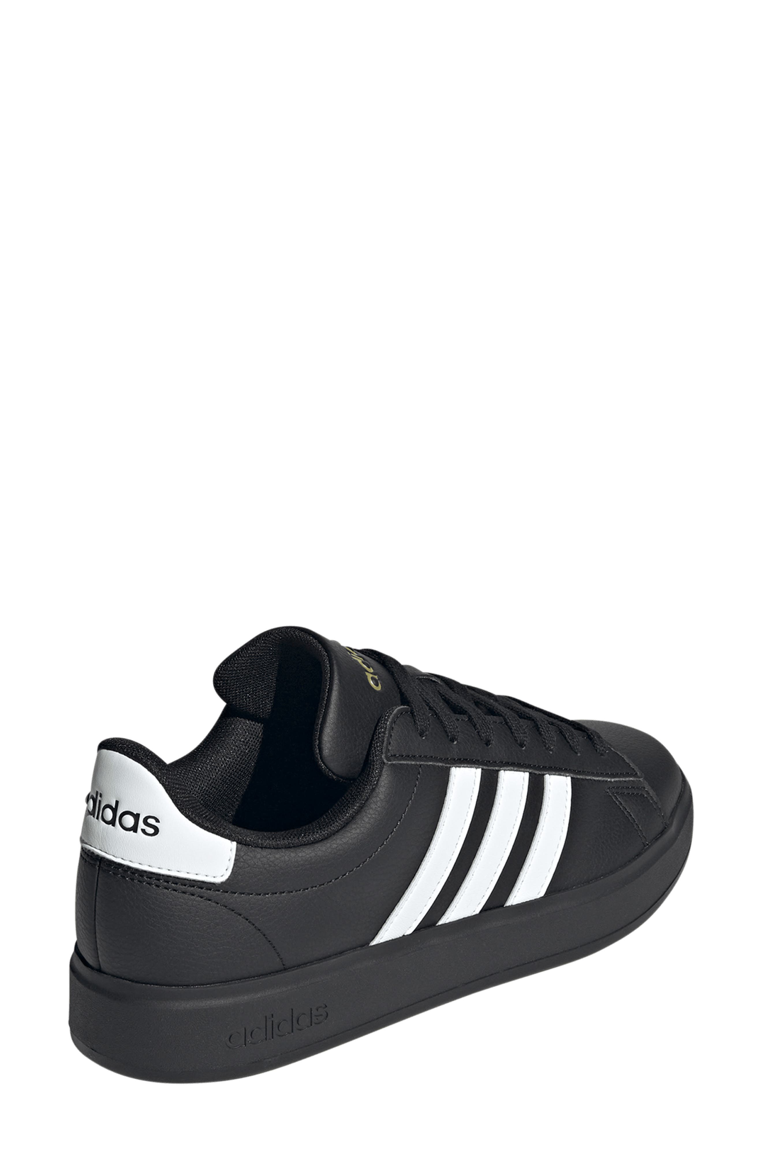 adidas Grand Court 2.0 Sneaker, Alternate, color, Cblack/Ftw
