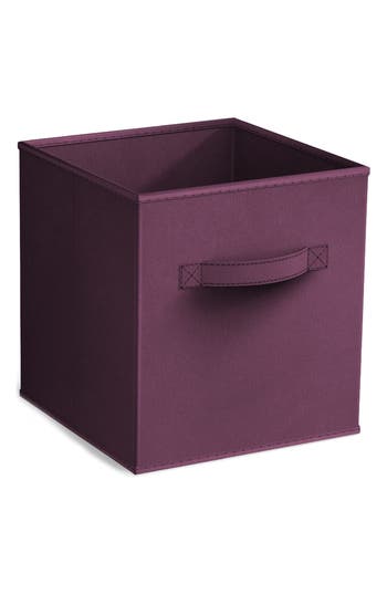 Sorbus Collapsible Storage Cube In Pastel Purple